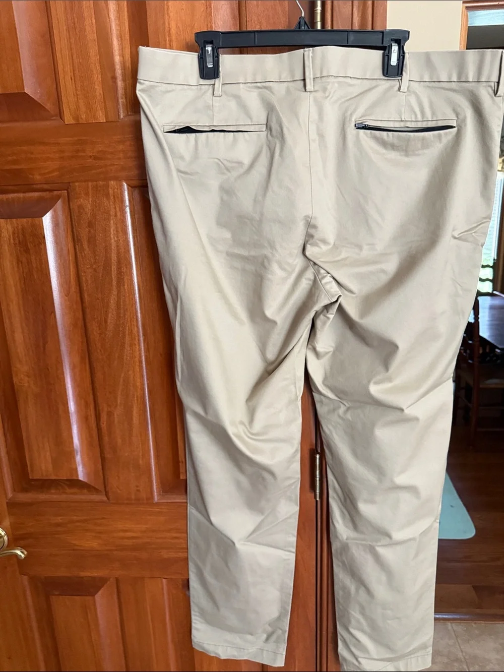 Banana Republic Khaki Straight-Leg Chinos - Light Beige 40x34